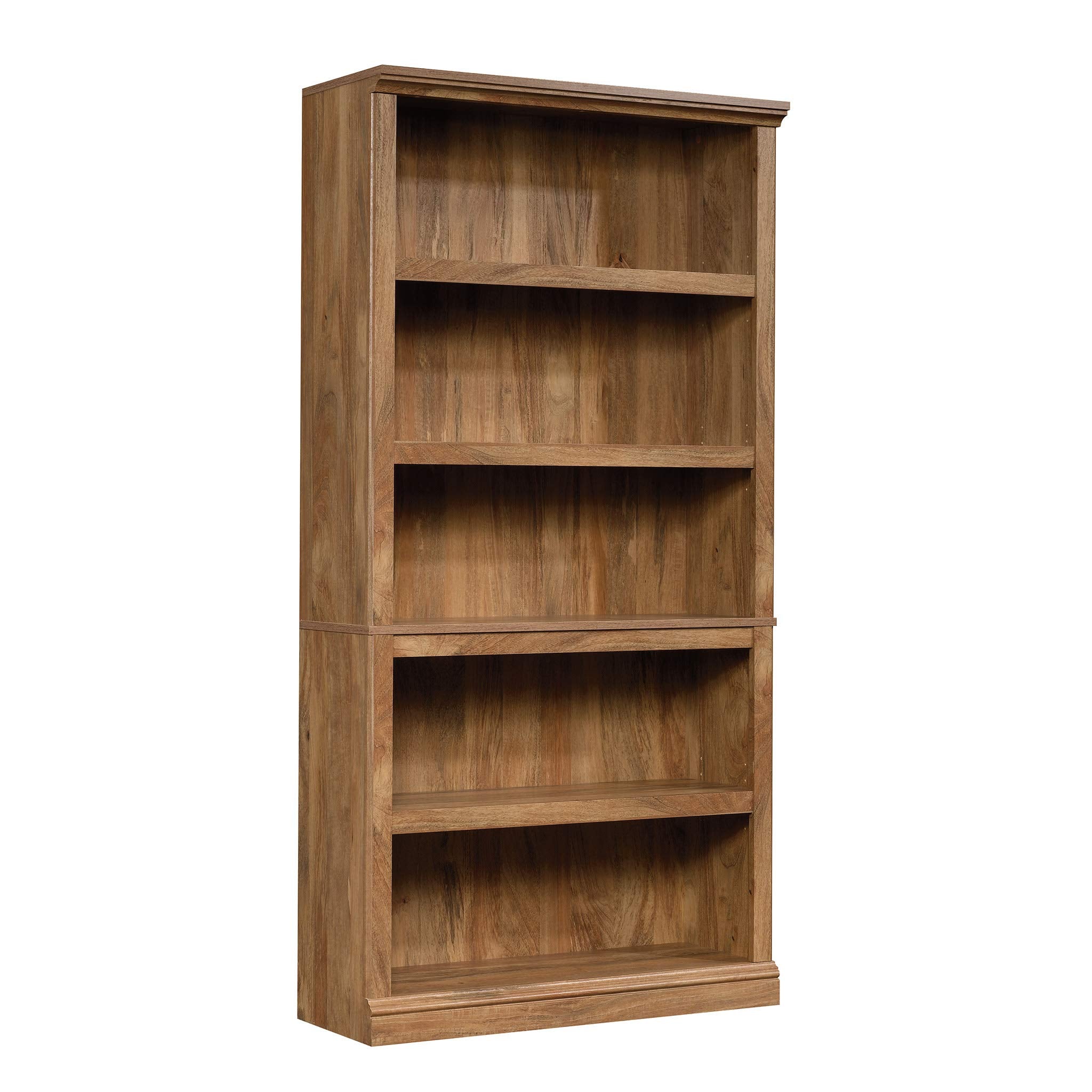 Sauder Miscellaneous Storage 5-Shelf Bookcase/ Book shelf, Select Cherry finish